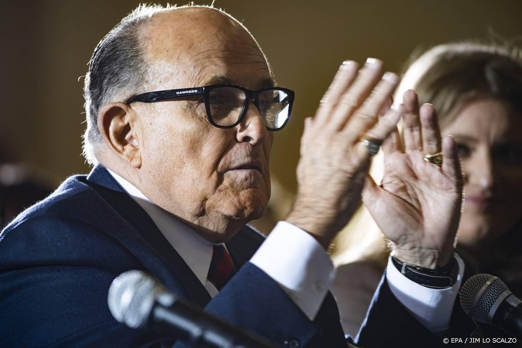 'FBI waarschuwde Giuliani voor Russische desinformatiecampagne'