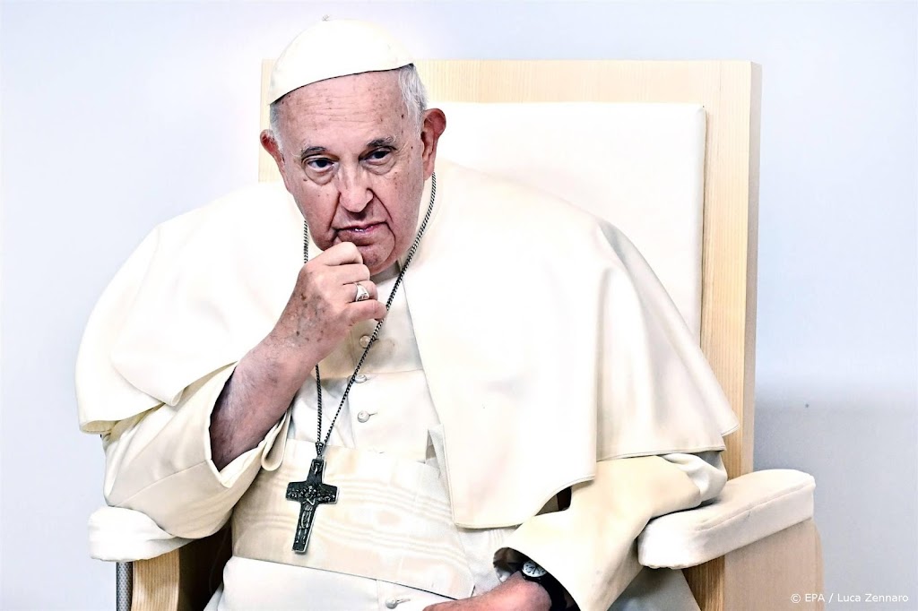 Paus: het Vaticaan is betrokken bij een vredesmissie in Oekraïne