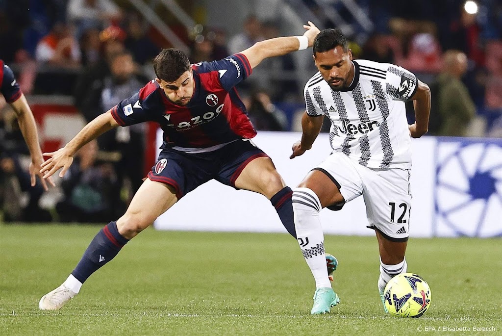 Juventus speelt gelijk tegen Bologna