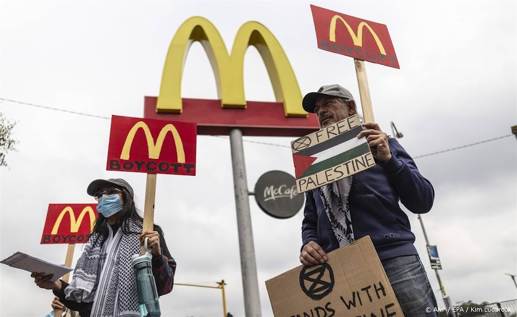 Pro-Palestijnse boycots zetten druk op resultaten McDonald's