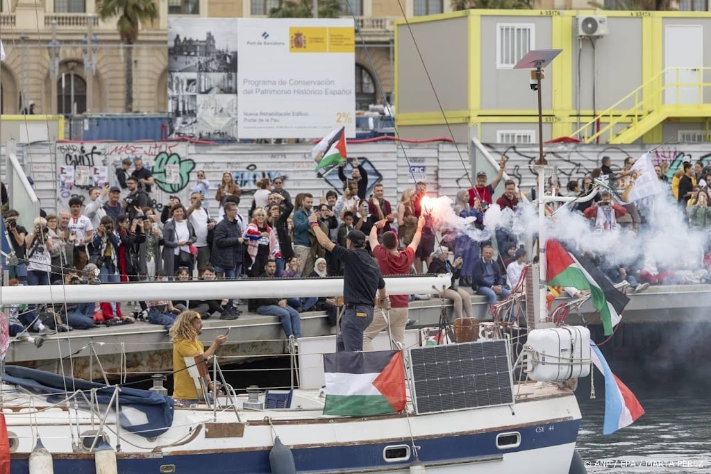 Israël onderschept Gaza-flotilla voor kust van Kreta