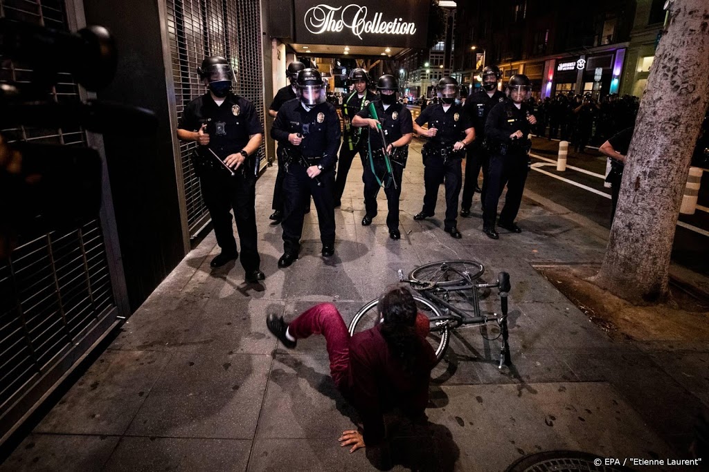 Honderden arrestaties na rellen in Los Angeles