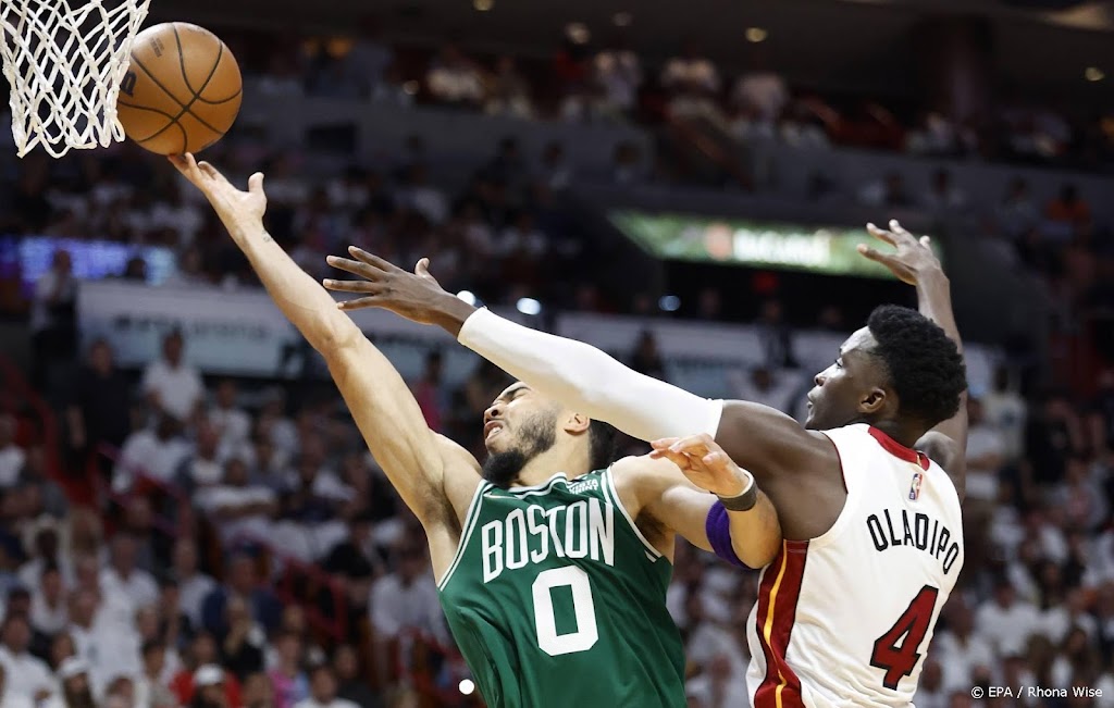 Basketballers Boston Celtics na twaalf jaar terug in NBA-finale