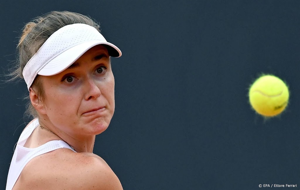 Svitolina is 'flauwekul' beu en vraagt om echte hulp aan Oekraïne