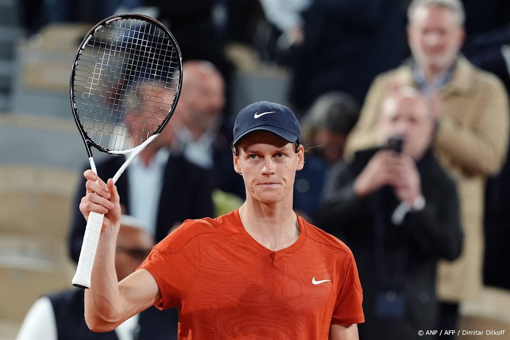 Sinner verslaat publiekslieveling Gasquet op Roland Garros