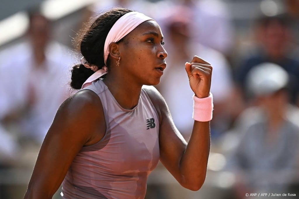 Titelverdedigster Gauff uitgeschakeld op Roland Garros