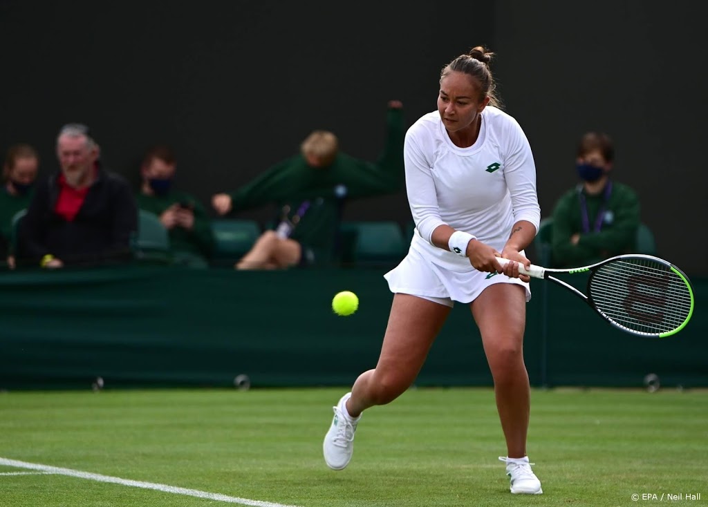Pattinama-Kerkhove op Wimbledon onderuit tegen Muguruza