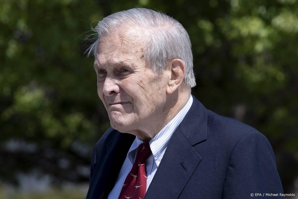 Amerikaanse oud-defensieminister Rumsfeld (88) overleden