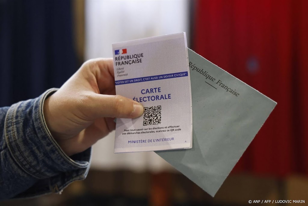 Hoge opkomst tot nu toe bij eerste stemronde Franse verkiezingen