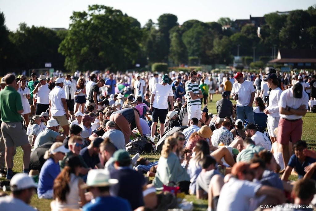 Wimbledon roept fans zonder kaartje op om complex te mijden