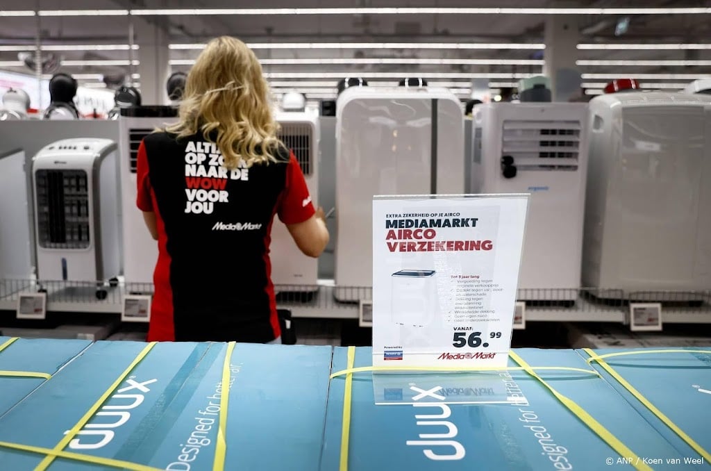 Ventilatoren, airco's en koelboxen in trek door warme weer