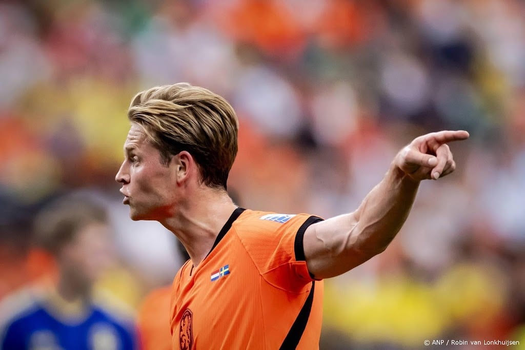 De Jong speelt zeventigste interland tegen Marokko