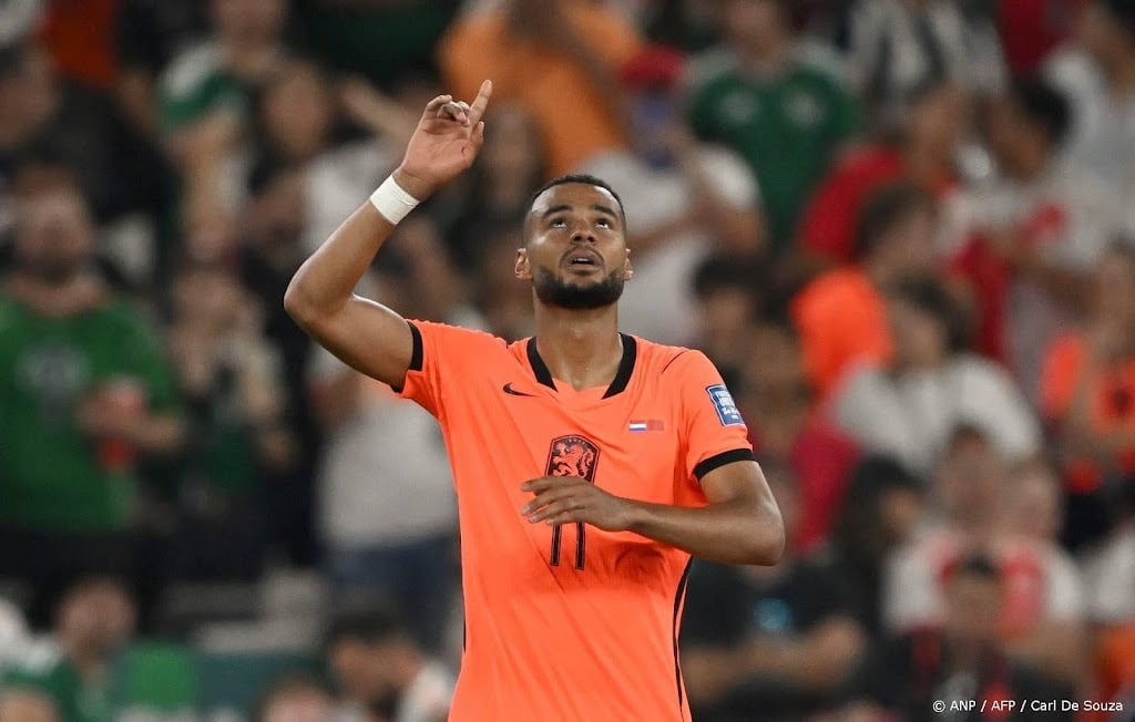 Gakpo zet Oranje met derde WK-treffer op voorsprong tegen Marokko