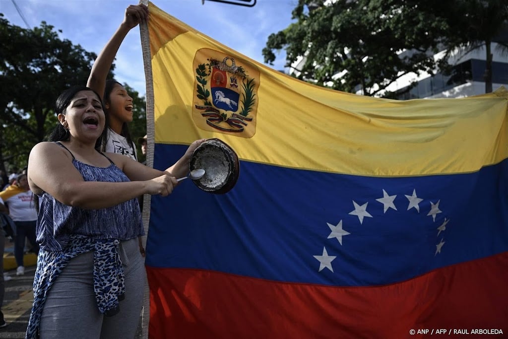 Protesten tegen verkiezingsuitslag in Venezuela