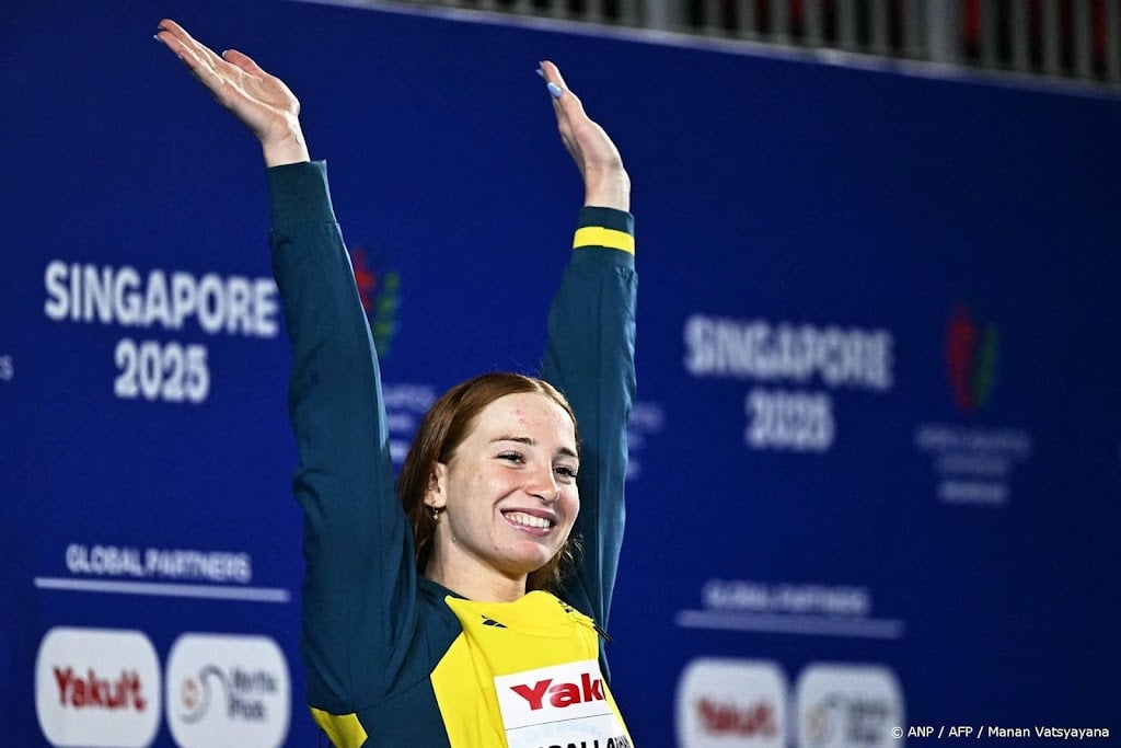 Na olympische titel ook wereldtitel voor zwemster O'Callaghan