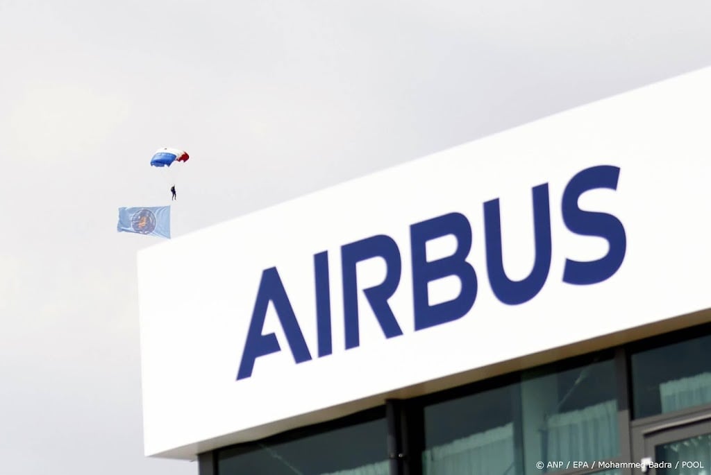 Airbus levert minder vliegtuigen af in eerste jaarhelft