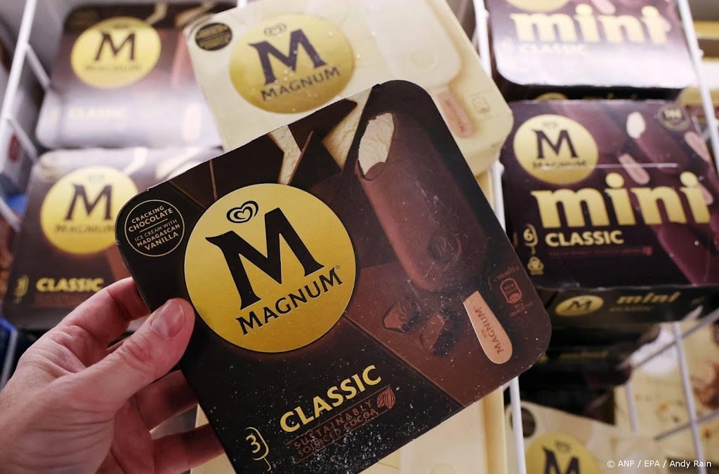 IJsbedrijf Magnum profiteert van warm weer in Europa