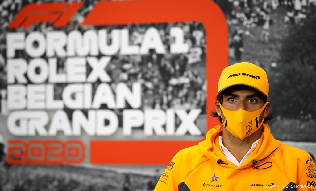Sainz mist Grote Prijs van België door kapotte McLaren