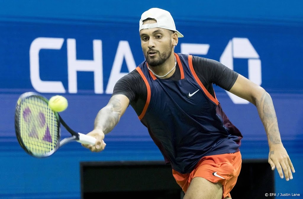Kyrgios verslaat vriend Kokkinakis in 'nachtmerrie' op US Open