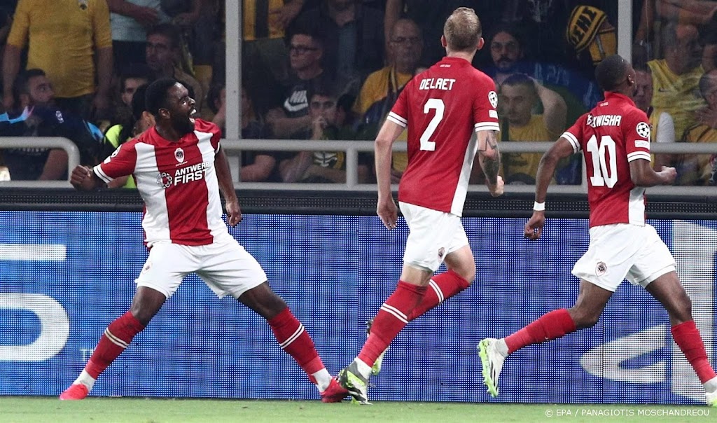 Scorende Kerk helpt Nederlands getint Antwerp Champions League in