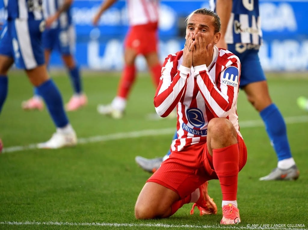 Atlético Madrid wacht ook na drie duels nog op eerste zege