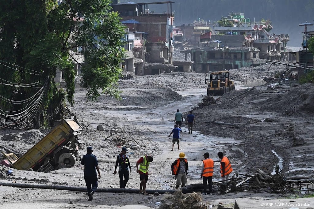 Dodental overstromingsramp Nepal en Tibet verder gestegen