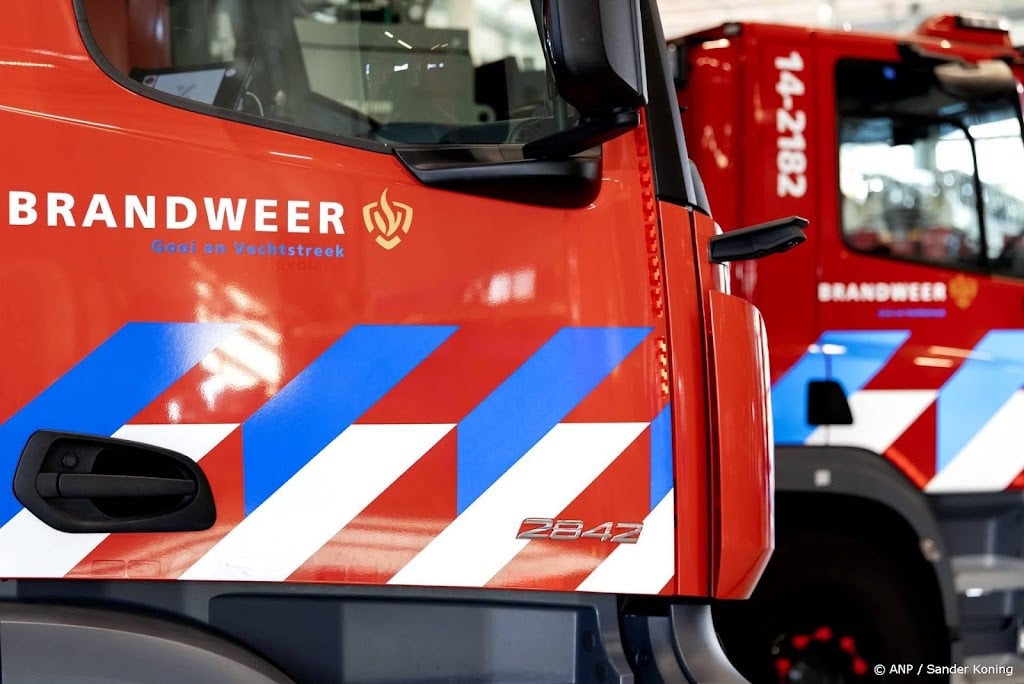 Brand aan de Brink in de binnenstad van Deventer