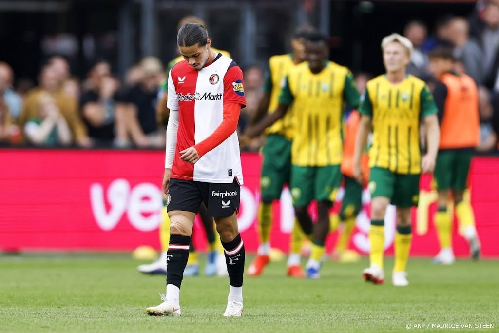 Feyenoord verspeelt ook punten in thuiswedstrijd tegen ADO