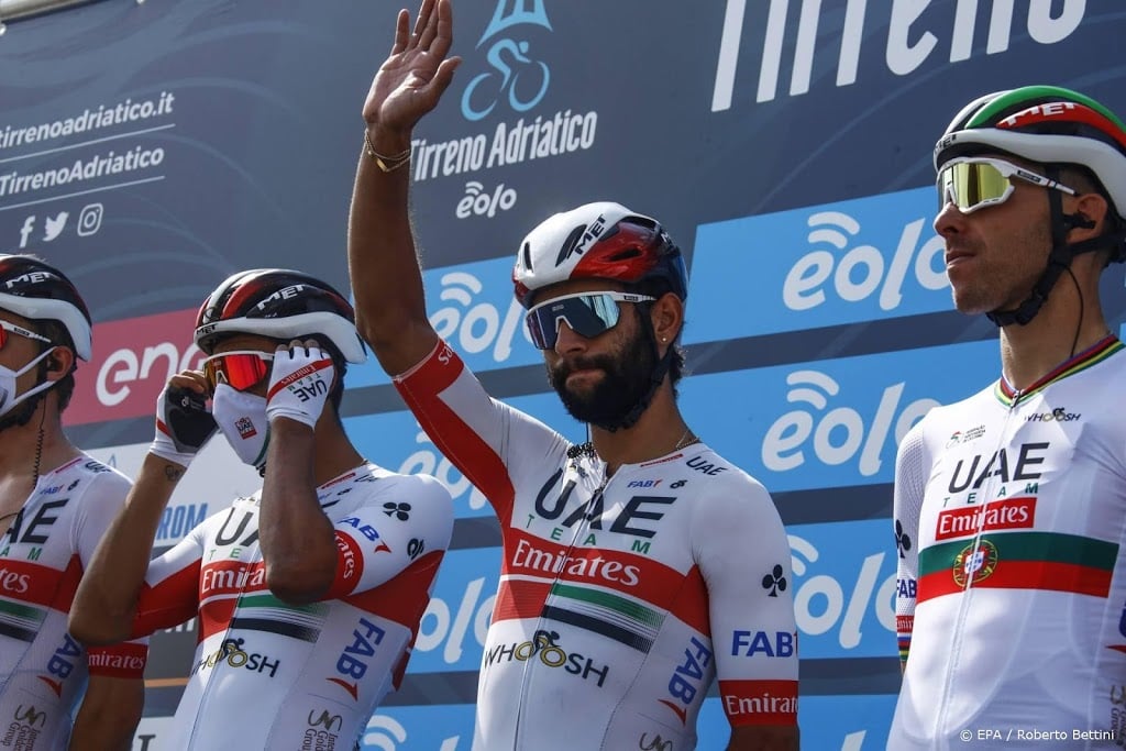 Wielerteam Emirates schuift Gaviria naar voren in Giro