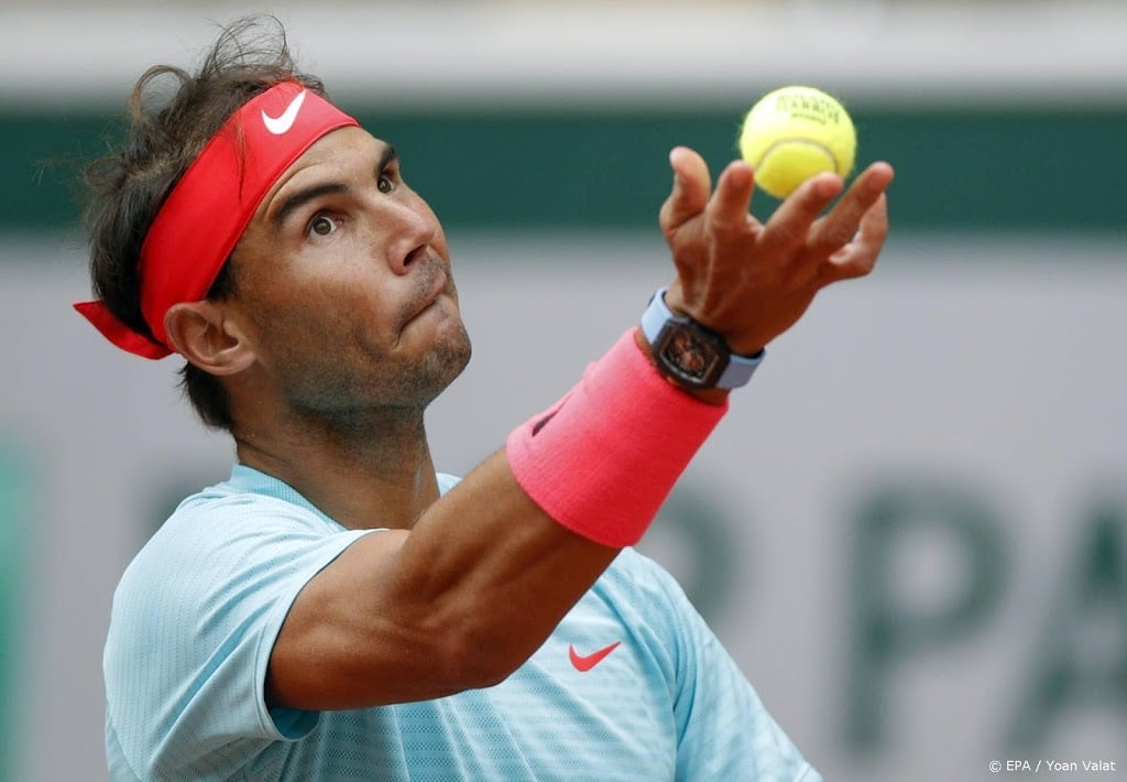 Tennisser Nadal simpel naar volgende ronde in Parijs
