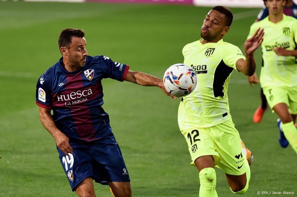 Atlético komt bij Huesca niet verder dan 0-0