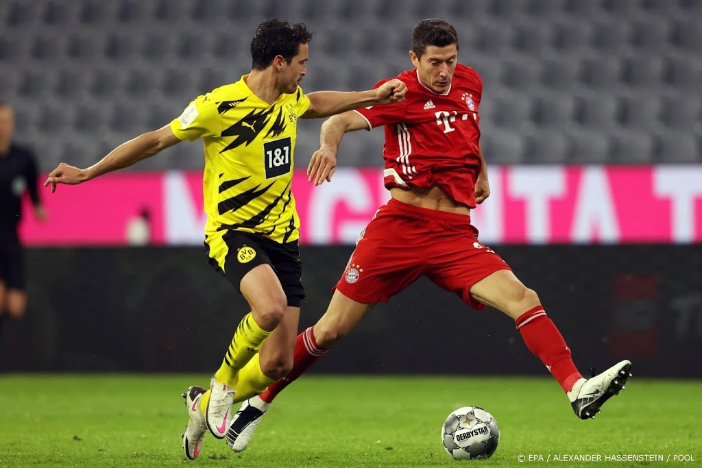 Bayern maakt prijzenpakket compleet met zege op Dortmund 