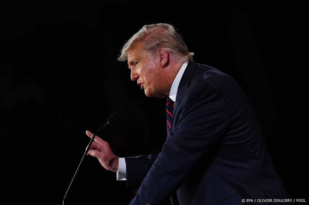 Trump verklaart zichzelf tot winnaar van het tv-debat met Biden