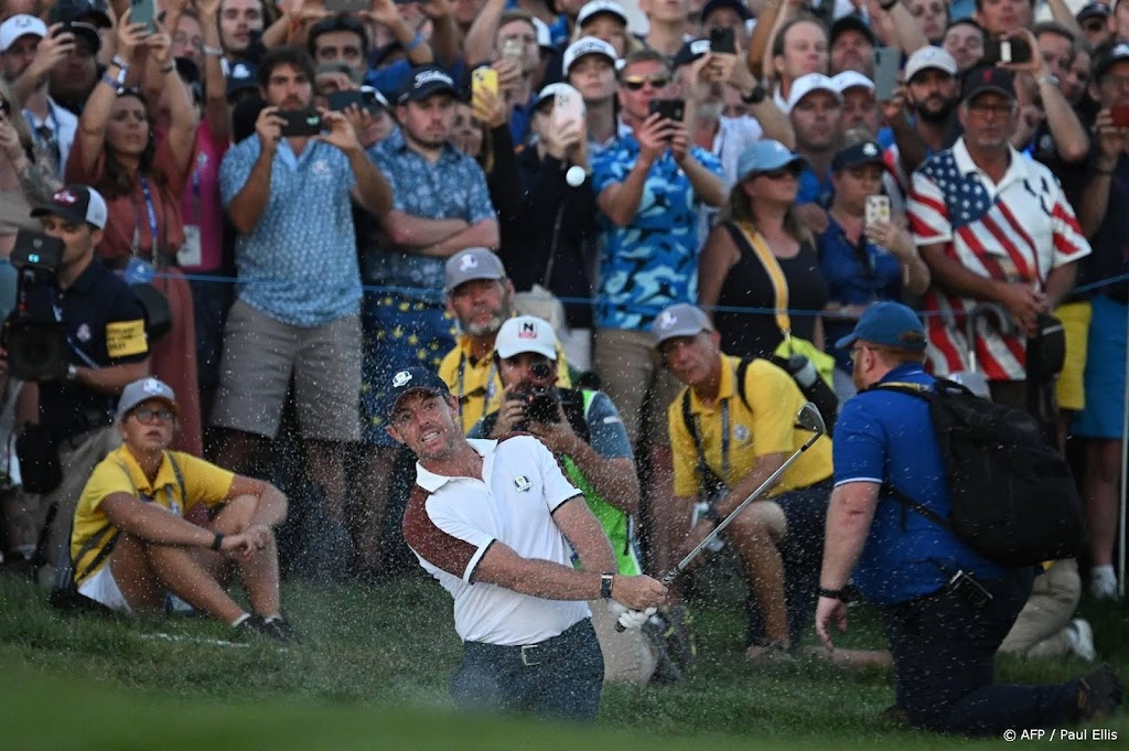 Europese golfers houden ruime voorsprong na tweede dag Ryder Cup