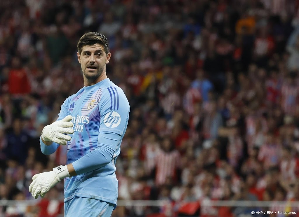 Heupblessure voor Belgische keeper Courtois van Real Madrid