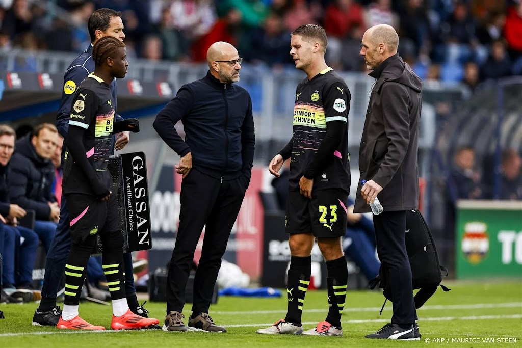 PSV 'waarschijnlijk' zonder Veerman tegen Sporting 