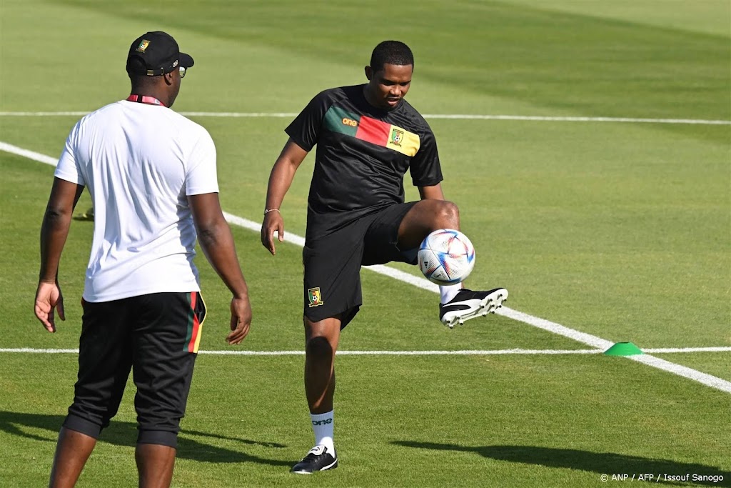 Voetbalbaas Eto'o bestraft na incident op WK vrouwen onder 20