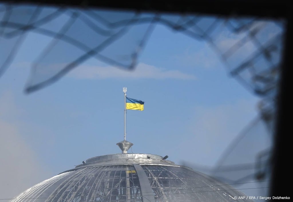 Puin aangetroffen bij westerse ambassade in Kyiv