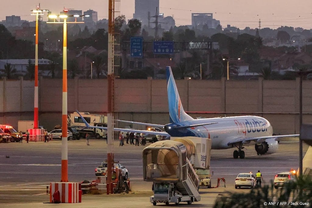 Vervangend flydubai-toestel aangekomen in Tel Aviv na incident