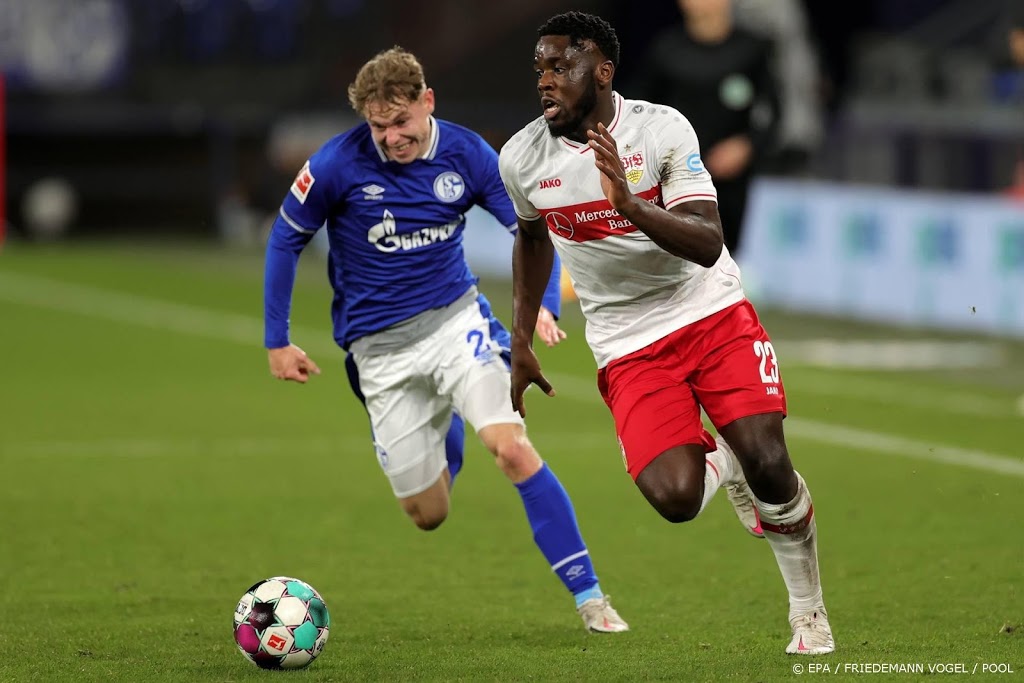 Schalke 04 kan ook tegen Stuttgart niet winnen: 1-1