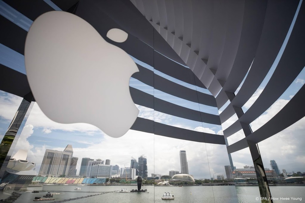 Beurswaarde Apple met 450 miljard dollar gedaald sinds record