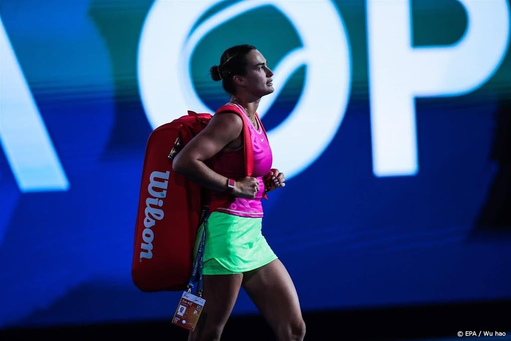 Sabalenka gunt Sakkari bij start WTA Finals slechts één game