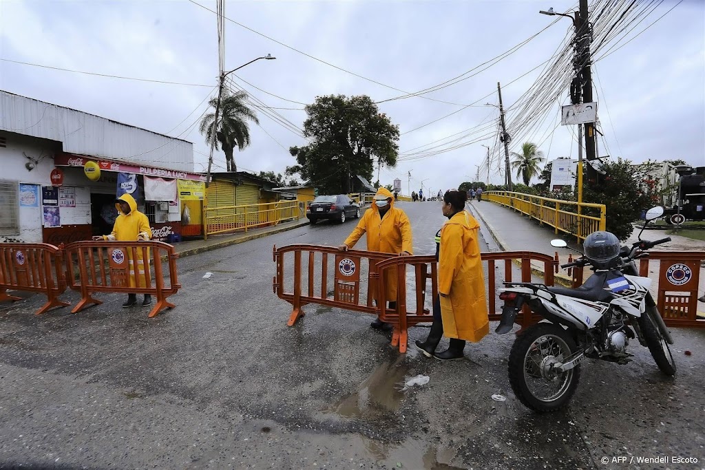 Tropische storm Pilar nadert El Salvador