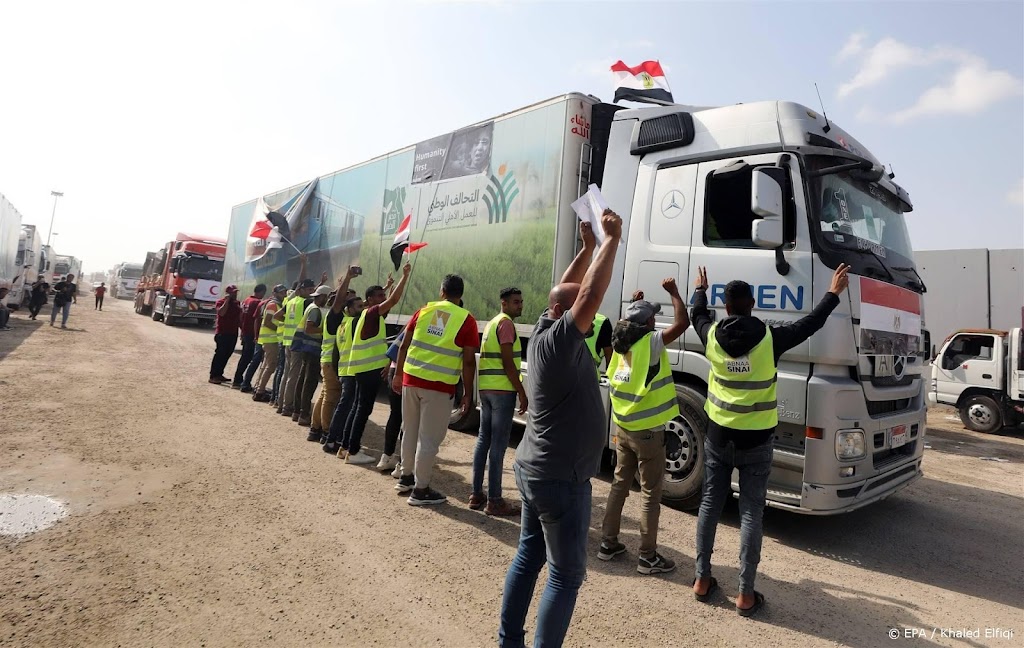 VS: hulp aan Gazastrook neemt toe, ook zicht op brandstof