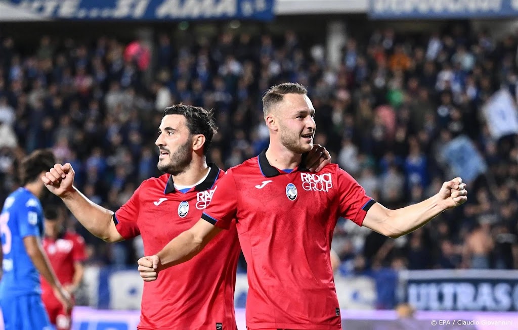 Doelpunt Koopmeiners bij eenvoudige zege Atalanta in Empoli