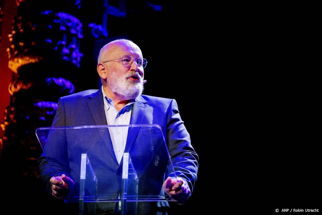 Timmermans wil in eerste 100 dagen Nederlandse 'green deal'