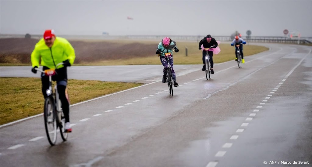 Harde wind maakt nieuwe editie NK Tegenwindfietsen mogelijk