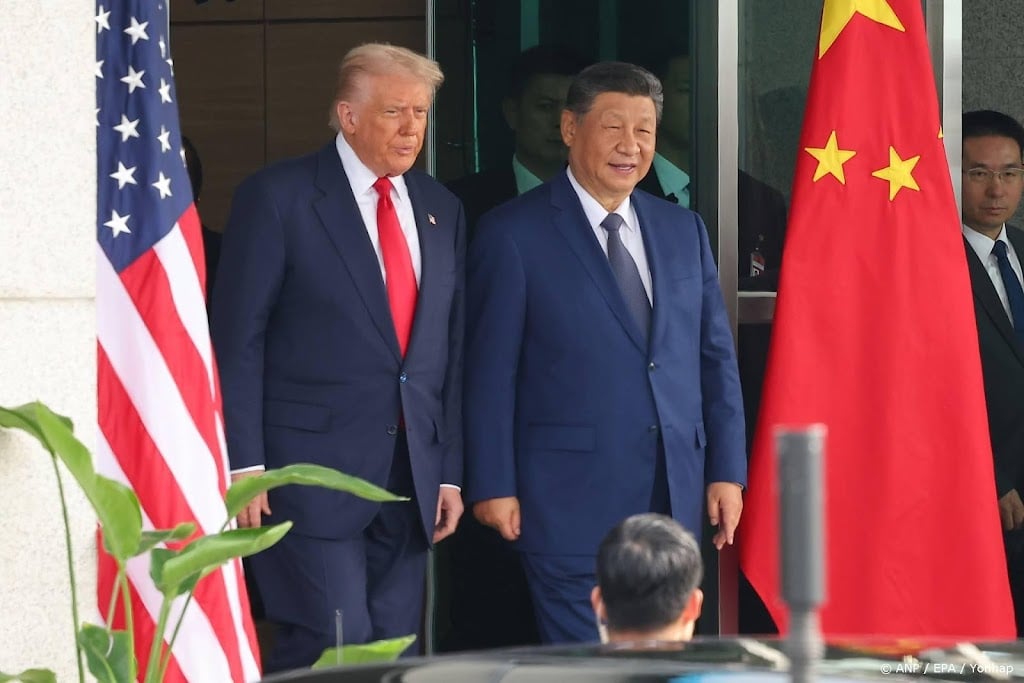 Trump en Xi zwijgen na topontmoeting in Zuid-Korea