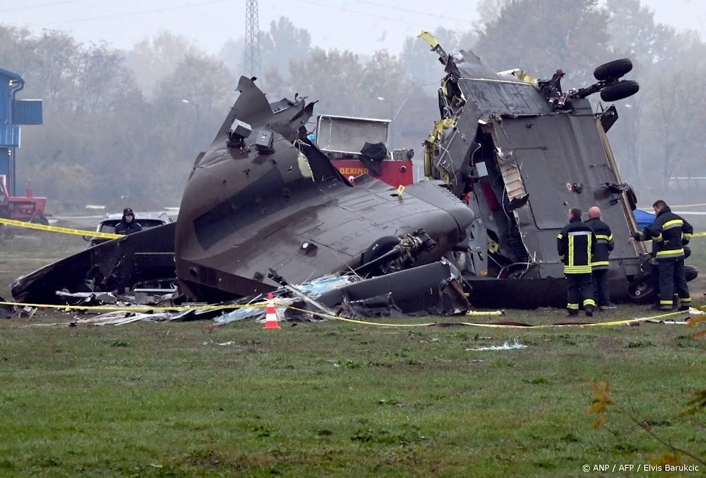 Brussel 'diep bedroefd' om dodelijke helikoptercrash in Bosnië