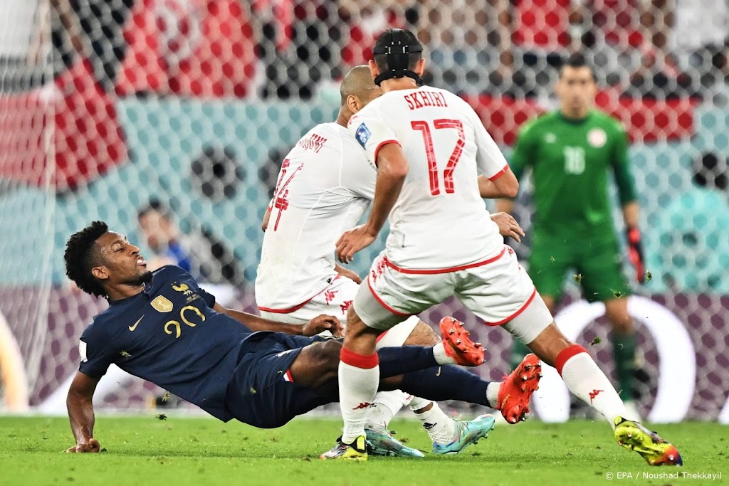 Stunt tegen Frankrijk levert Tunesië geen achtste finale op 